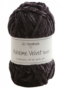 Bohème Velvet "double" Black