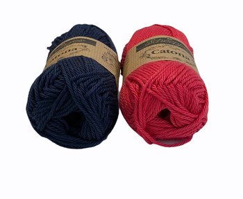 Mönster med garn till blåbär & hallon