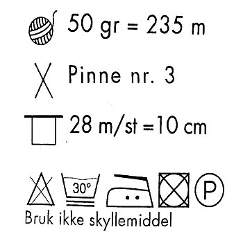 Trend Merino Petite Gråblå