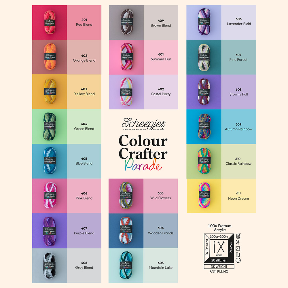 Colour Crafter Pastel Party 602 - 4