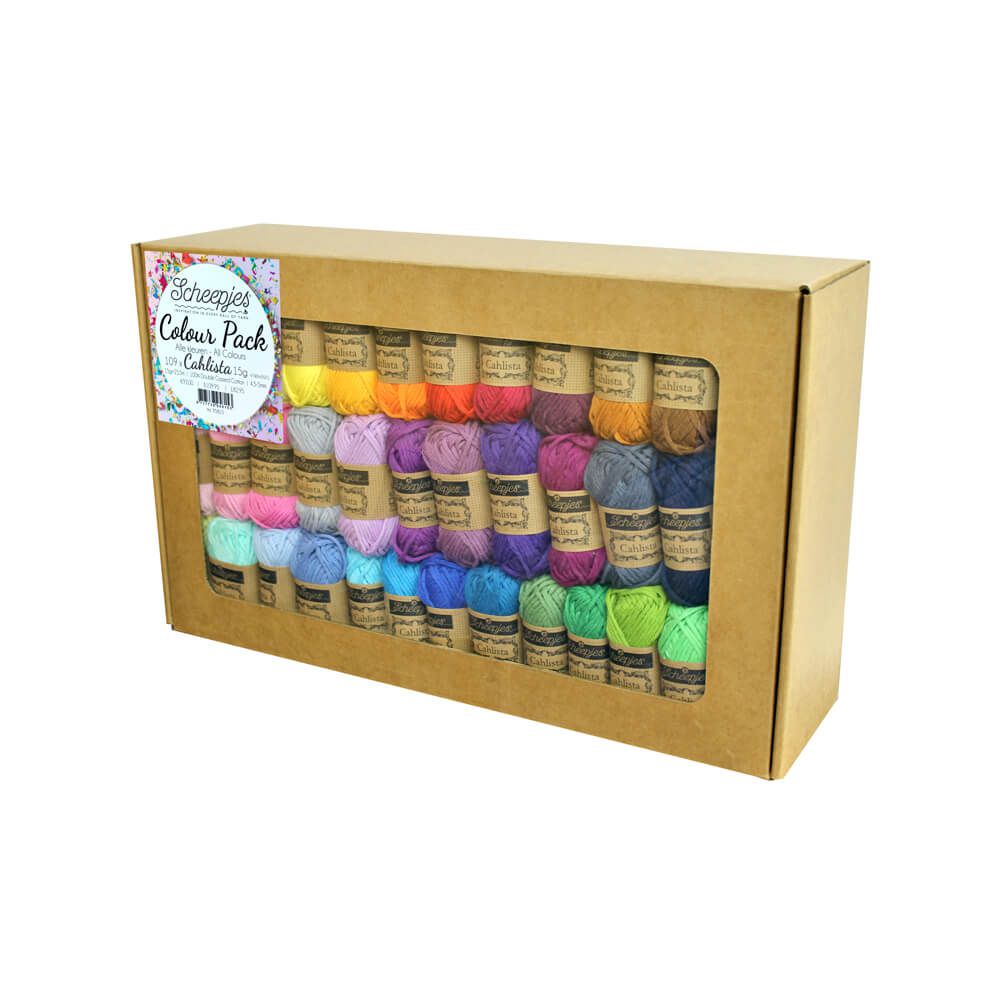 Scheepjes Cahlista  Färgpaket (109st -15g nystan )