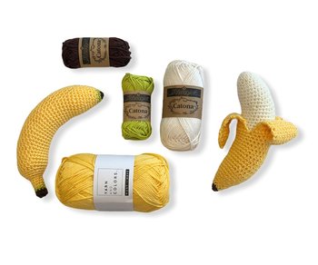 Mönster med garn till Banan