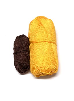 Mönster med garn till Lussekatt