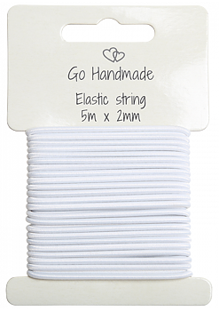 Elastiskt snöre 2mm