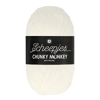 Chunky Monkey  White 1001