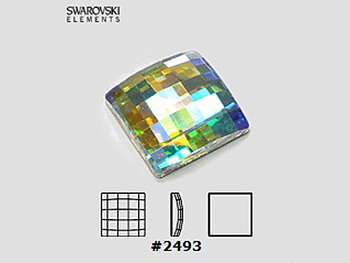 Swarovski örhängen, chessboard