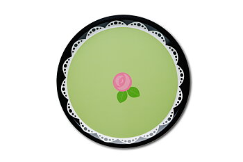 Bricka rund 35 cm, Prinsesstårta 