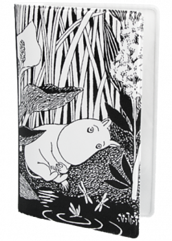 Moomin Card Holder Handy Moomin daydreaming (to credit cards, ID card, library card, cash etc.)