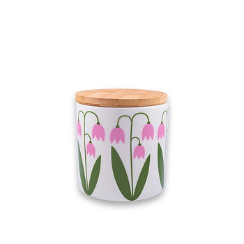 Burk 0,75 L med trälock, Linnea