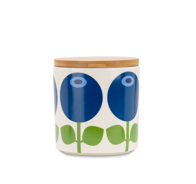 Burk 0,75 L med tr&auml;lock, Bl&aring;b&auml;r