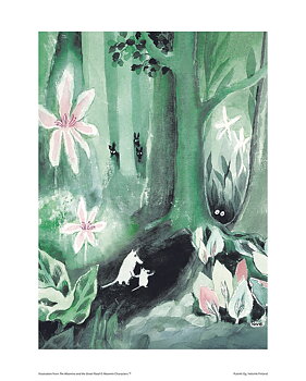 Mumin affisch MOOMIN 80,  24x30 cm - Mumin poster