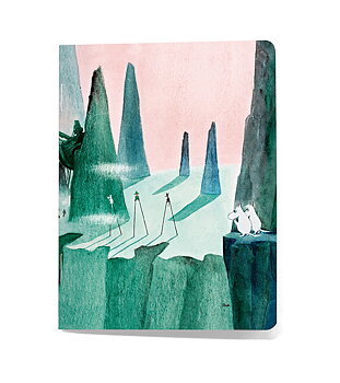 Mumin mini Anteckningsbok Kometen kommer