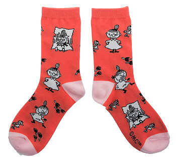Lilla My strumpor HAPPY Ljusröd / rosa -  One size (EU 36-42) 