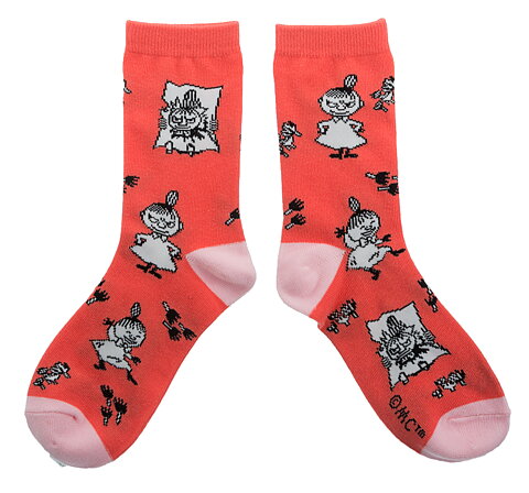 Lilla My strumpor HAPPY Ljusröd / rosa -  One size (EU 36-42) 