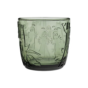 Muminglas 2-pack tallgrön i fin presentförpackning ARABIA, MYSTICAL FOREST