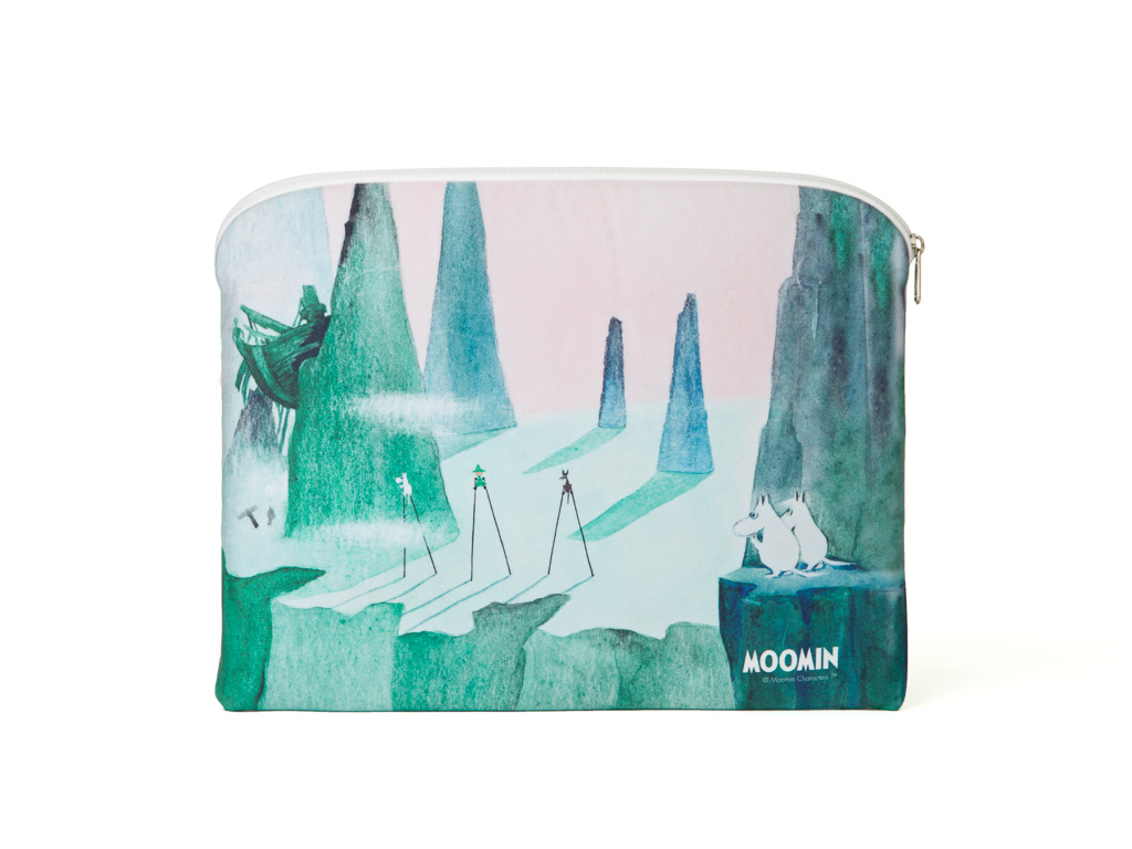 Moomin case Comet 26x22 cm (perfect for pens, ipad, sketches, dog toys etc..)