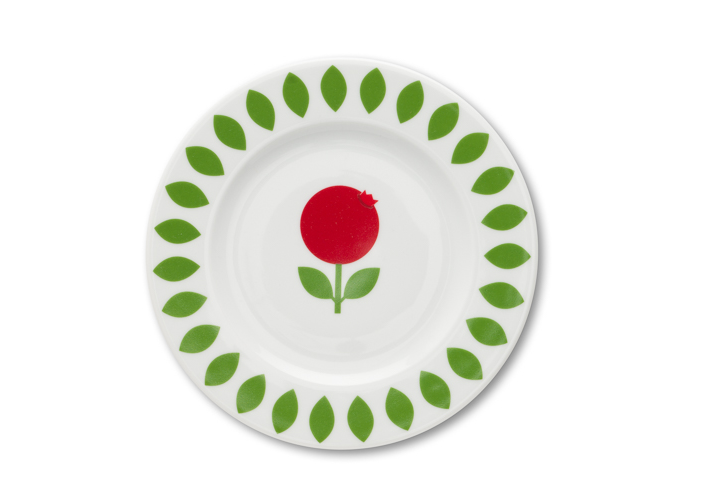 Tallrik Lingon, 19 cm