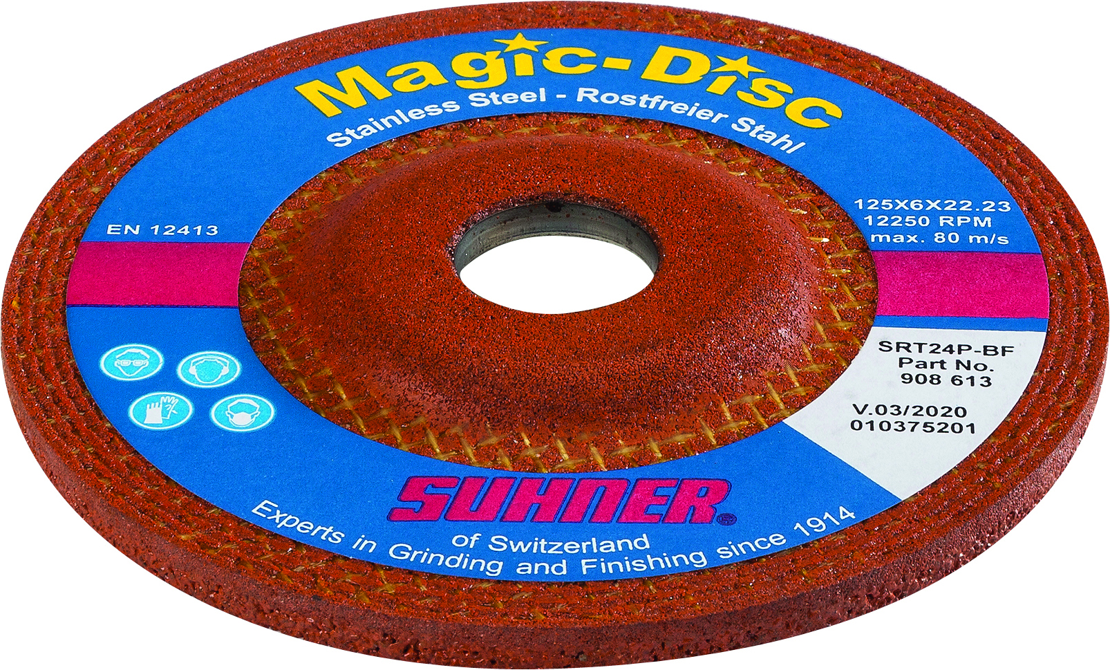 Slipskiva Magic Disc 115x6.0x22 - 2