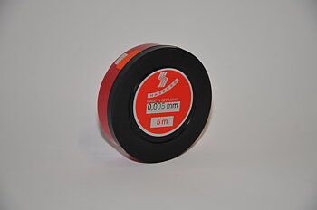 Tolkstål 0,005mm x 12,7mm tol +/- 0,002 mm, 5 m rul