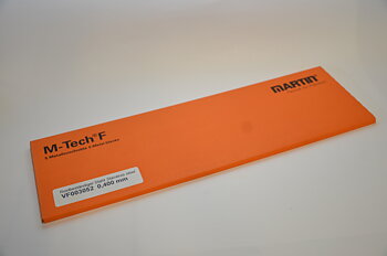 Rostfri folie 0,400 mm 5 ark á 150 x500 mm