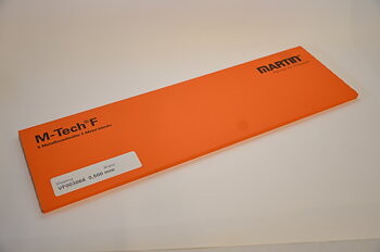 Mässingsfolie 0,500 mm 5 ark á 150 x 500 mm