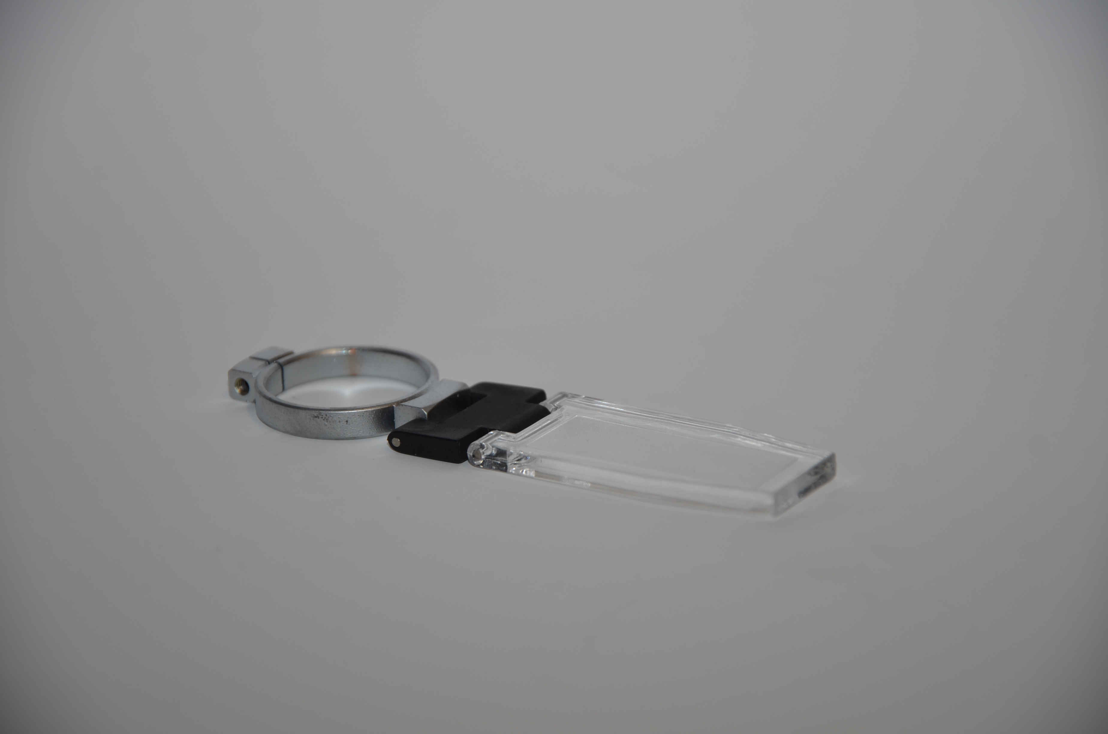 Glas till refraktometer, transp.svart, dubbelledat