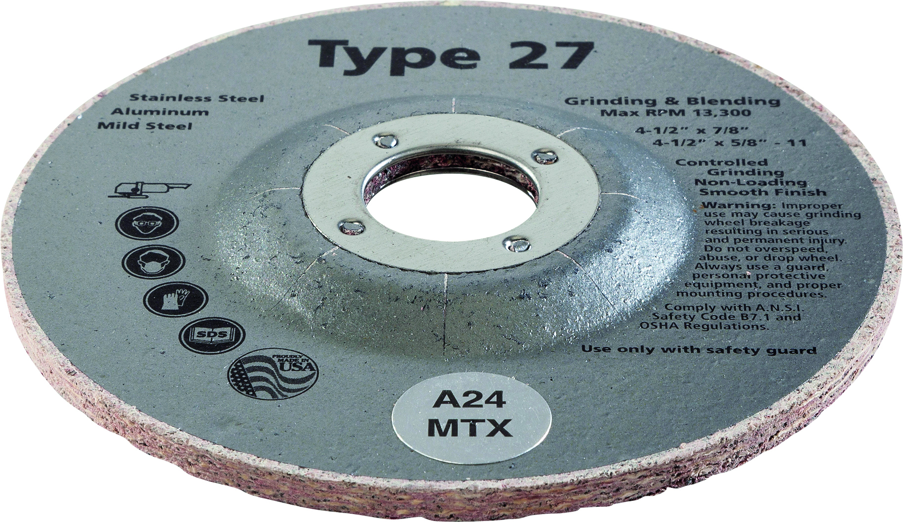 Slipskiva BVSS 115 MTX