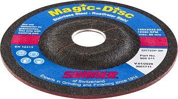 Slipskiva Magic Disc 125x3.0 K36