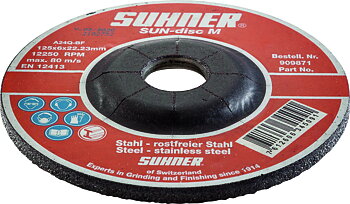 Slipskiva SUN-Disc M 115x6.0x22