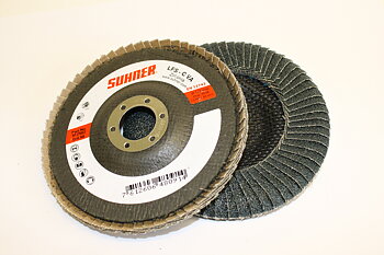 Lamellrondell radie LFS-C 125 VA korn60