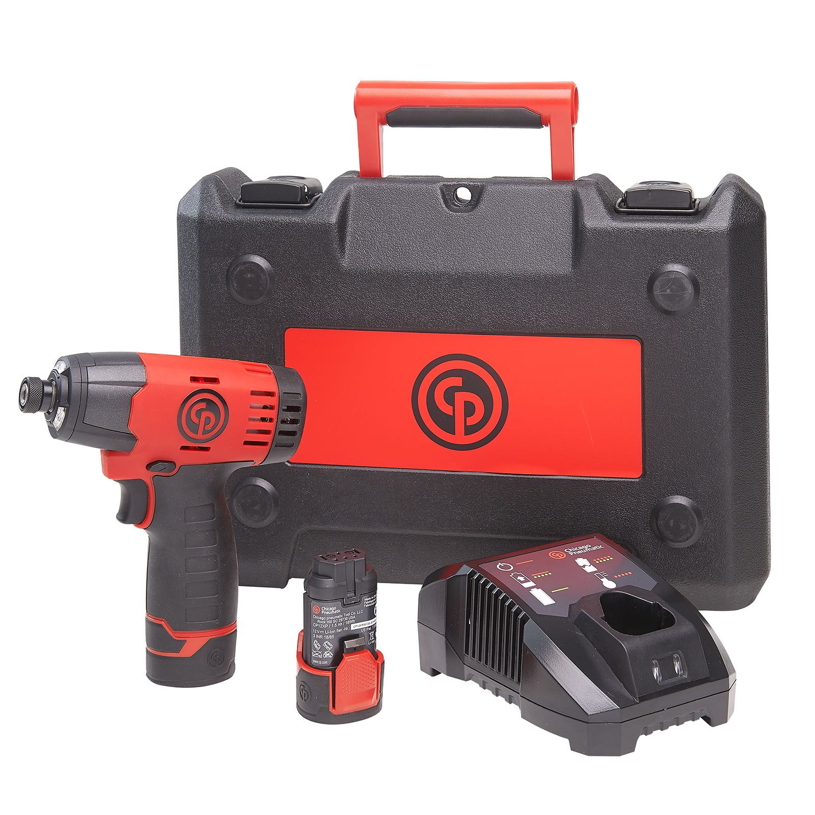 CP8818 Skruvdragare batteri 12V,hamrande, kit