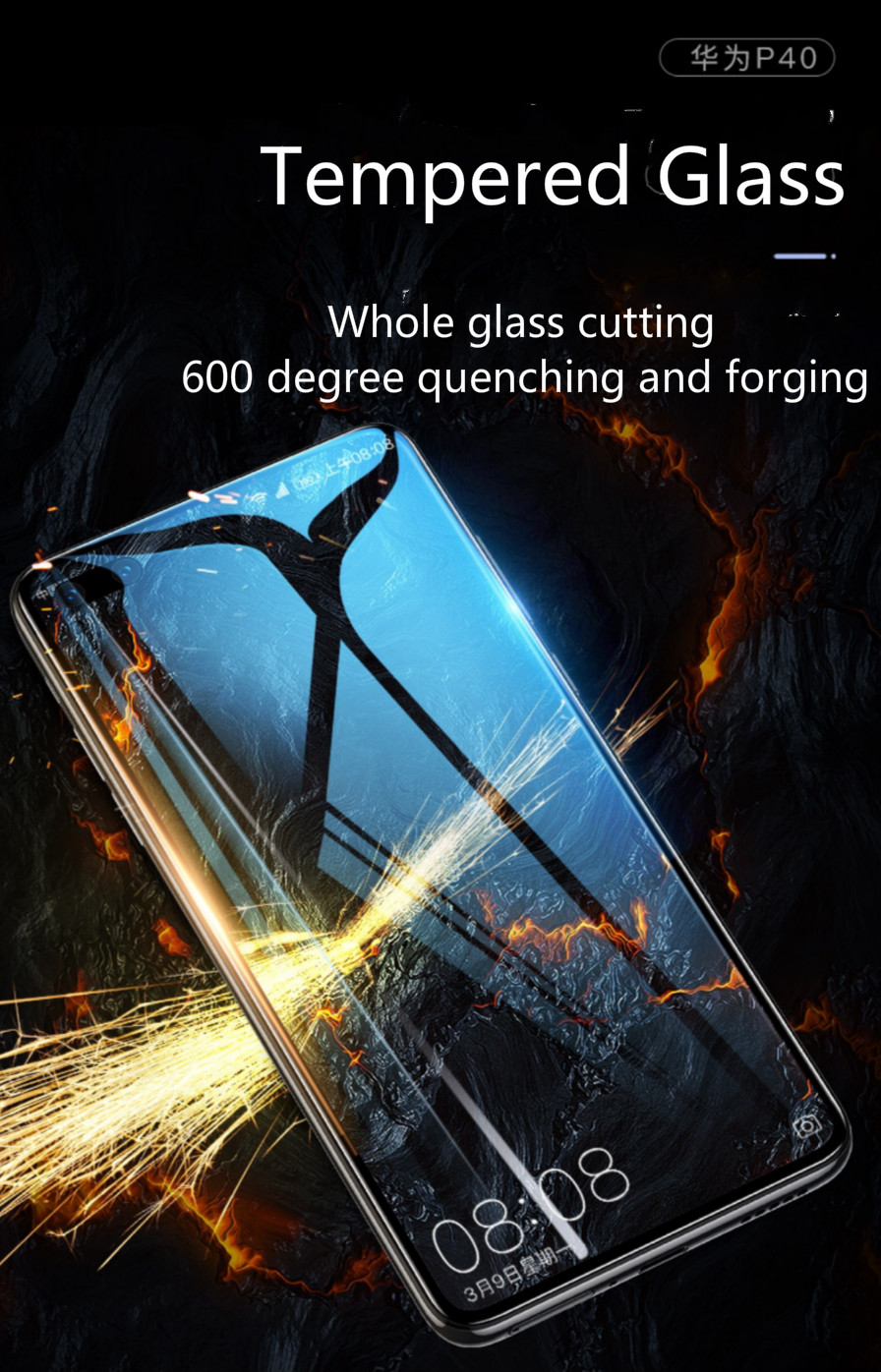  Huawei P40 Skärmskydd Ultraklart Härdat glas  - 2