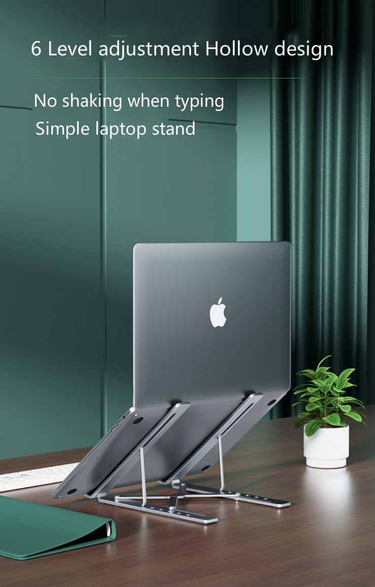 Laptop Stativ fällbart justerbart 6 nivåer