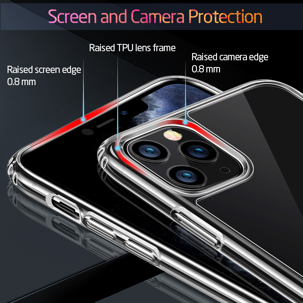 iPhone 11 Pro Tempered-Glass Case Skyddsskal Color: Clear - 5