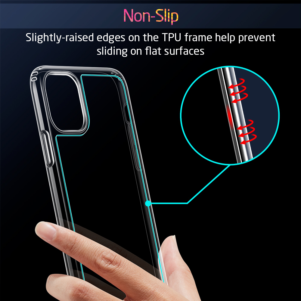 iPhone 11 Tempered-Glass Case Skyddsskal Color: Clear - 7