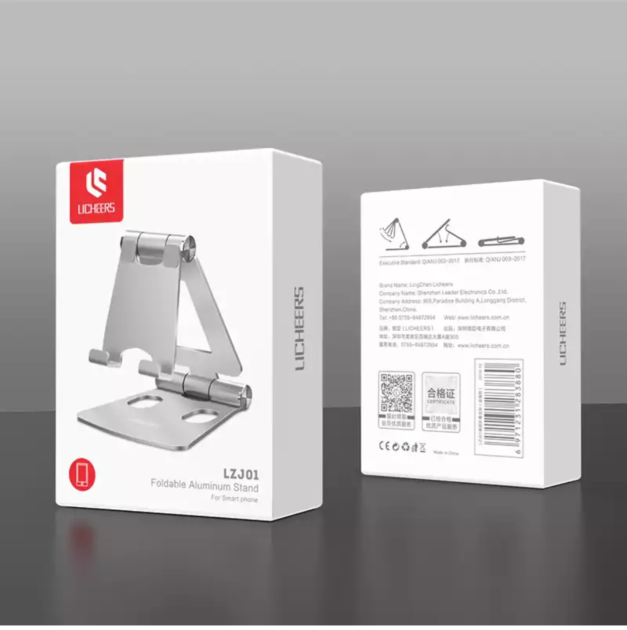 Foldable Aluminum stand for smart phone - 9