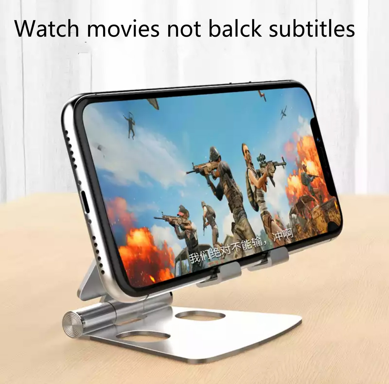 Foldable Aluminum stand for smart phone - 8