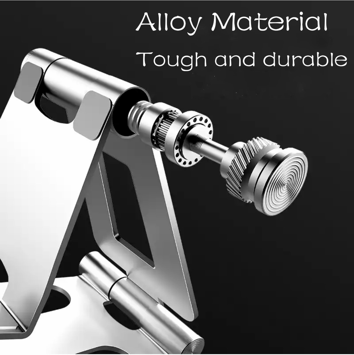 Foldable Aluminum stand for smart phone - 3