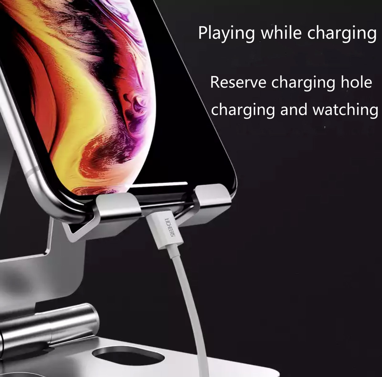 Foldable Aluminum stand for smart phone - 7