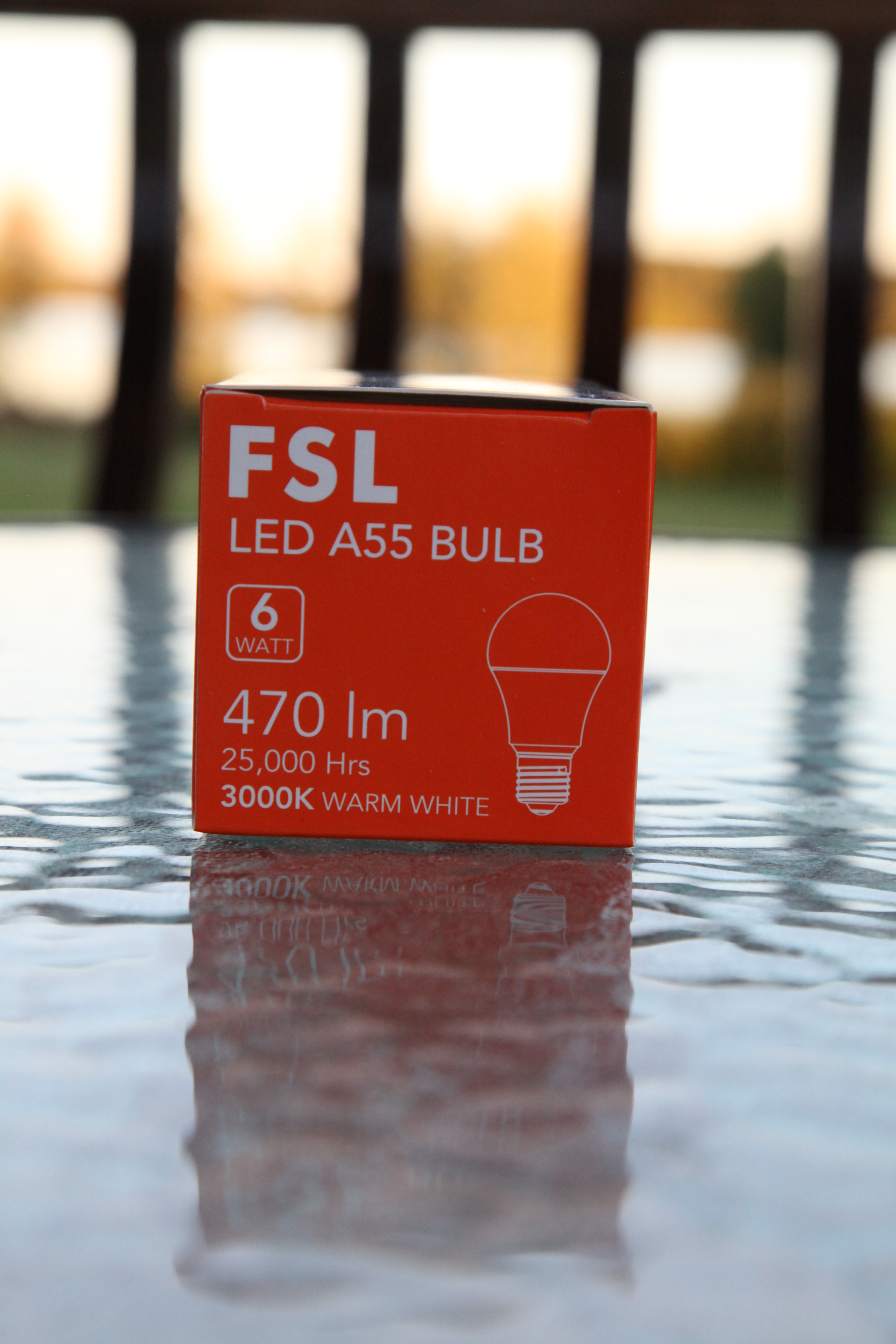  6W (40W) E27 3000K  FSL LED  Normallampa470 Lumen  25000Hrs Lampor Glob  - 5