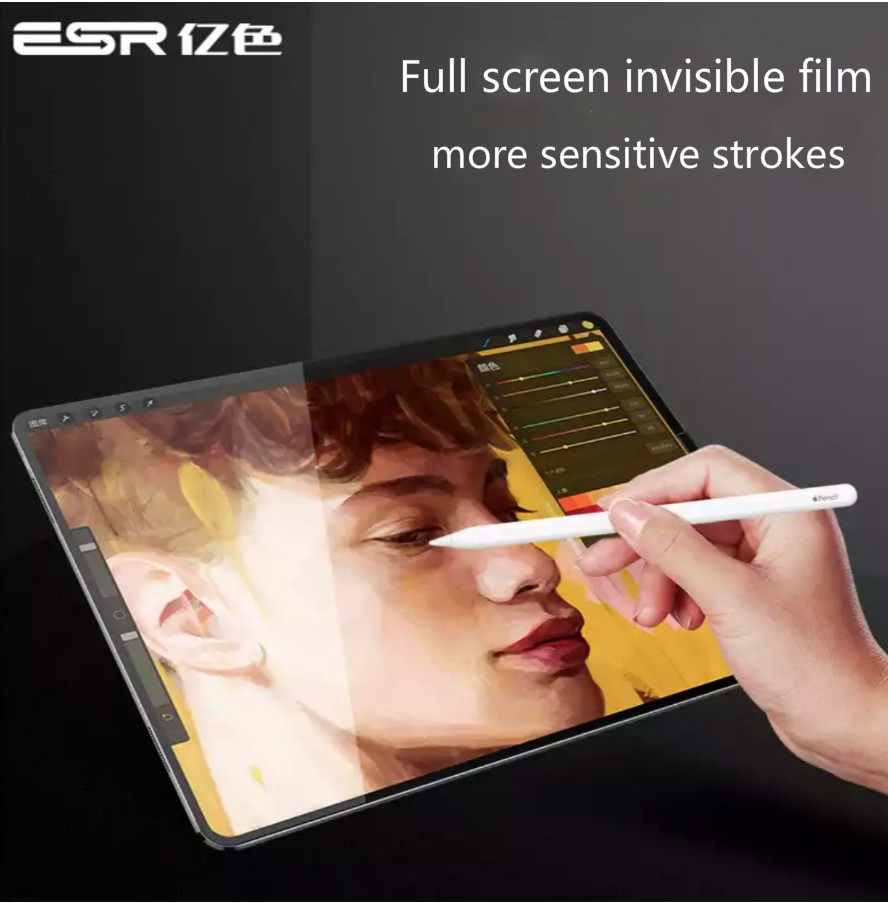 Ipad Pro 11 2018 ESR  3X Triple strength Ultra-Clear Tempered Glass Screen Protector - 7