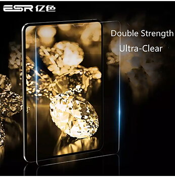 Ipad Pro 11 2018 ESR  3X Triple strength Ultra-Clear Tempered Glass Screen Protector