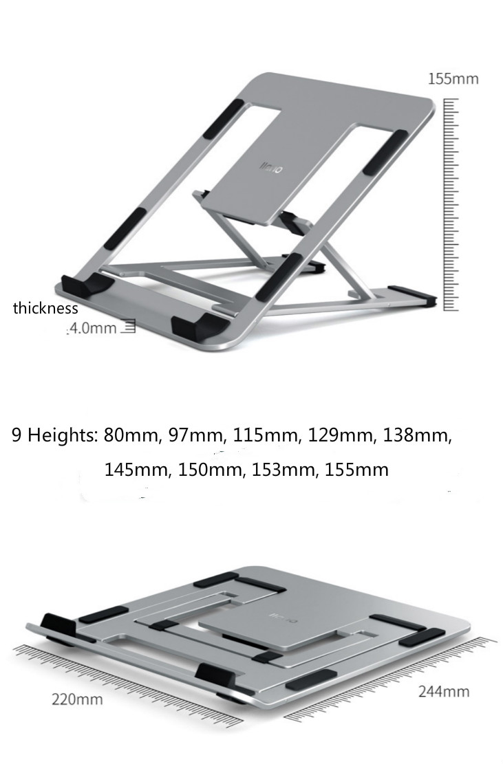 LAPTOP STAND 9 Adjustable Angles - 6