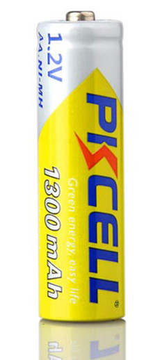 Laddningsbart batteri AA NI-MH1.2V 1300mAh  Rechargeable battery   4-pack - 2