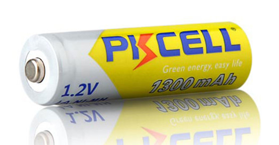 Laddningsbart batteri AA NI-MH1.2V 1300mAh  Rechargeable battery   4-pack - 3