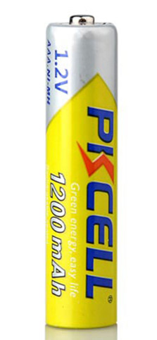 Laddningsbart batteri AAA NI-MH1.2V 1200mAh  Rechargeable battery   4-pack - 2