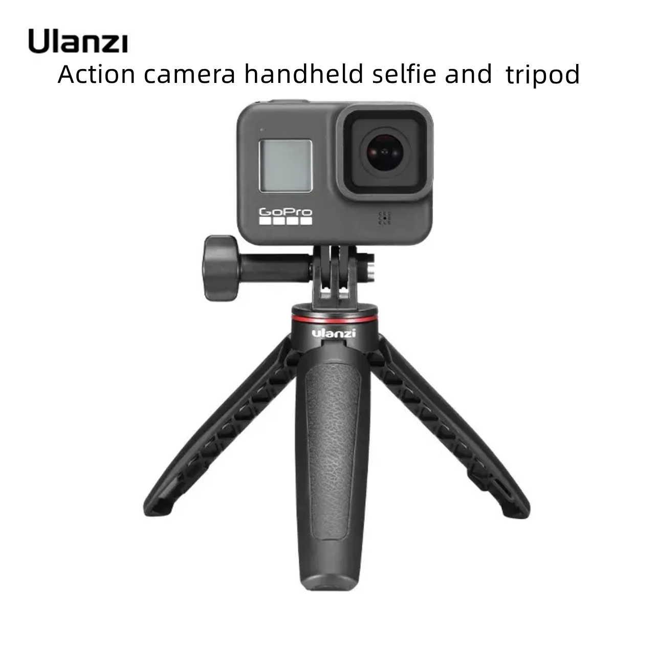 Ulanzi Mini Actionkamera tillbehör handhållen selfie and stativ