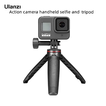 Ulanzi Mini Actionkamera tillbehör handhållen selfie and stativ