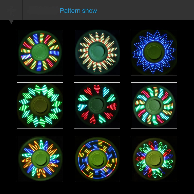 Färggrann mönster Spinner - 5