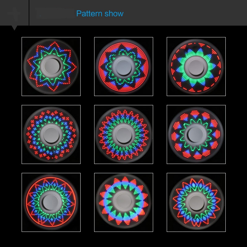 Färggrann mönster Spinner - 3